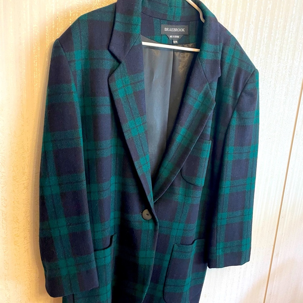 Women’s one button jacket/blazer Wool
